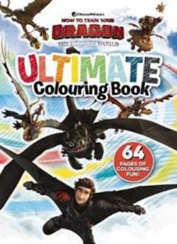 Paperback How to Train Your Dragon: Ultimate Colouring Book