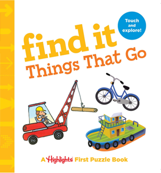 Board book Find It Things That Go: Baby's First Puzzle Book