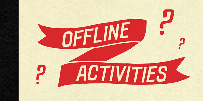 Paperback Offline Activities Book