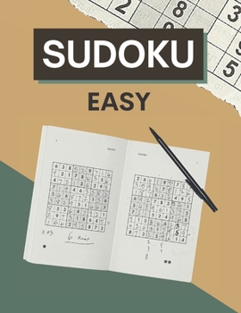 Paperback Sudoku Easy: Sudokus for Adults with Solutions - 9x9 Puzzle Book [Large Print] Book