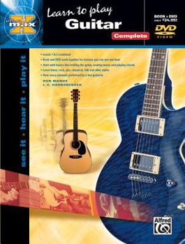 Paperback Alfred's MAX Guitar Complete: See It * Hear It * Play It, Book & DVD (Sleeve) (Alfred's MAX Series) Book