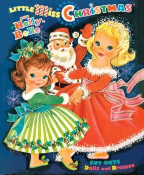 Paperback Little Miss Christmas and Holly-Belle Cut-Outs Book