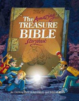 Hardcover The Amazing Treasure Bible Storybook: New International Readers' Version Book