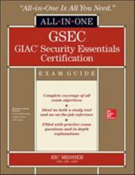 Hardcover GSEC GIAC Security Essentials Certification Exam Guide [With CDROM] Book