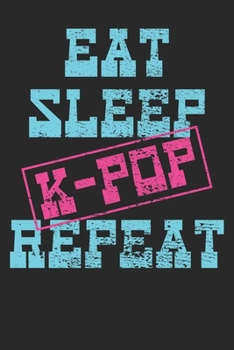 Notebook: K-Pop 6x9 Dot Grid 120 Pages