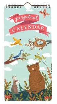 Calendar Forest Friends Perpetual Calendar Book