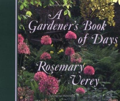 Hardcover A Gardener's Book of Days Book