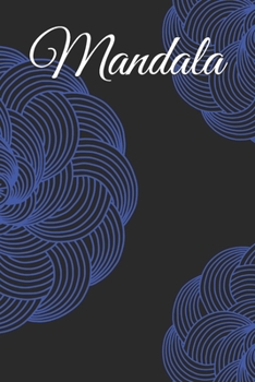 Paperback Mandala: Dot Grid Journal or Notebook (6x9 inches) with 120 Pages Memo Pad Notizbuch Book