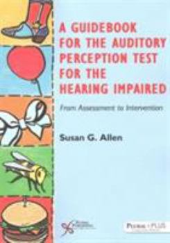 Paperback Auditory Perception Test for the Hearing Impaired (APT-HI) Book