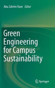 Hardcover Green Engineering for Campus Sustainability Book