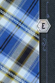 Paperback E: Monogrammed 90 Days of Fun Facts - Trivia Log - Journal To Write In - Gift For Movie Trivia Lovers Book