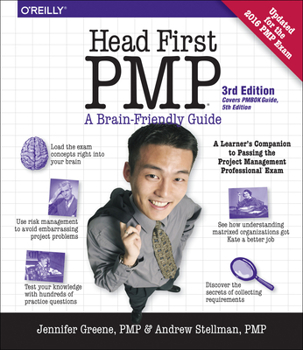 Paperback Head First PMP: A Learner's Companion to Passing the Project Management Professional Exam Book
