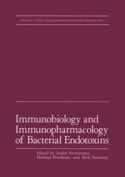 Paperback Immunobiology and Immunopharmacology of Bacterial Endotoxins Book