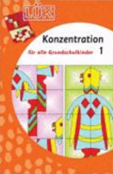 Paperback LÜK. Konzentration 1. [German] Book