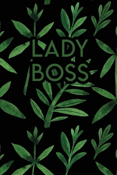 Lady Boss: 110 Blank Lined College Ruled Journal for Women