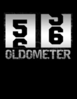Paperback Oldometer 56: Oldometer 55-56 .56th Birthday Funny Gift Book
