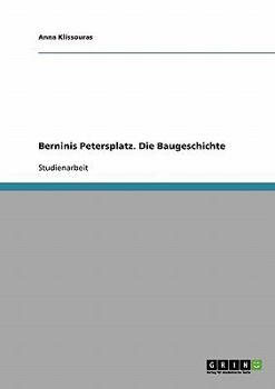 Paperback Berninis Petersplatz. Die Baugeschichte [German] Book