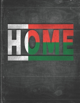 Home: Madagascar Flag Personalized Retro Gift for Malagasy Retired Coworker Friend Party  Undated Planner Daily Weekly Monthly Calendar Organizer Journal