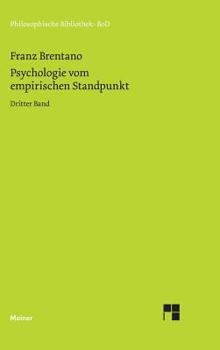 Hardcover Psychologie vom empirischen Standpunkt / Psychologie vom empirischen Standpunkt [German] Book