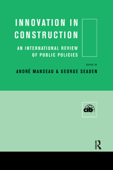 Paperback Innovation in Construction: An International Review of Public Policies Book