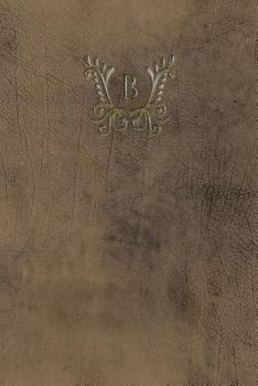 Paperback Monogram "B" Sketchbook Book