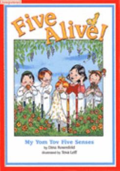 Paperback Five Alive: My Tom Tov Five Senses Book