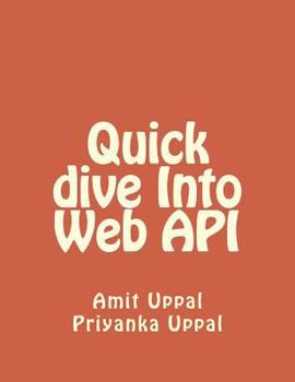 Paperback Quick Dive Into Web API Book
