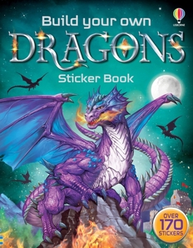 Paperback Build Your Own Dragons Sticker Book