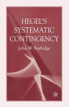 Paperback Hegel's Systematic Contingency Book
