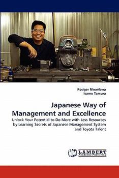 Paperback Japanese Way of Management and Excellence Book