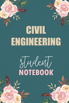 Paperback Civil Engineering Student Notebook: Notebook Diary Journal for Computer Science Major College Students University Supplies Book