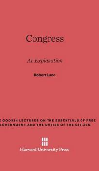 Hardcover Congress: An Explanation Book