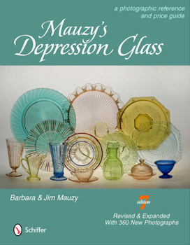 Hardcover Mauzy's Depression Glass: A Photographic Reference with Prices Book