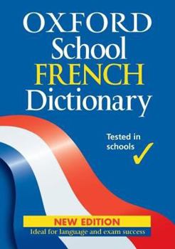 Hardcover Oxford School French Dictionary Book
