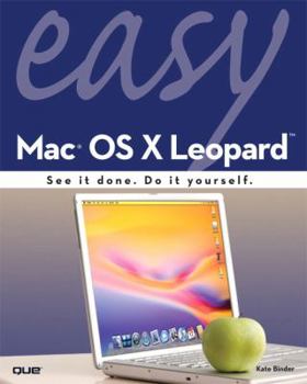 Paperback Easy Mac OS X Leopard Book