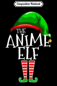 Composition Notebook: Anime Elf Group Matching Family Christmas Gift Holiday Set  Journal/Notebook Blank Lined Ruled 6x9 100 Pages