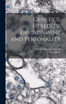 Hardcover Genetics, Heredity, Environment and Personality Book