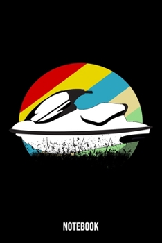 Notebook: Jetski Notebook Blank Dot Grid Jestki Lover Journal dotted with dots 6x9 120 Pages Checklist Record Book Boys Water Sports Take Notes Gift ... Women Kids Christmas Gift for Jetski Lovers