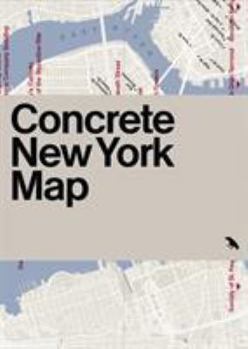 Loose Leaf Concrete New York Map: Guide to Brutalist and Concrete Architecture in New York City Book