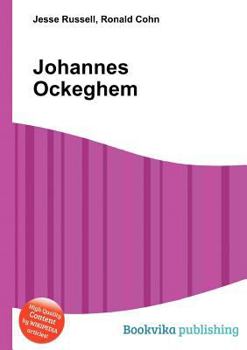 Paperback Johannes Ockeghem Book
