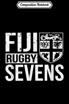 Paperback Composition Notebook: Fiji Rugby Sevens 7s Proud Fans Of Fijian Team Journal/Notebook Blank Lined Ruled 6x9 100 Pages Book