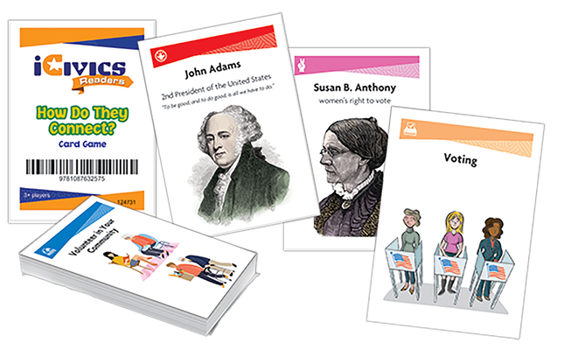 Misc. Icivics: How Do They Connect? Game Cards Book