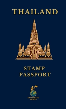 Paperback Thailand: Stamp Passport Book