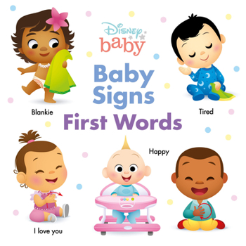 Board book Disney Baby: Baby Signs: First Words Book