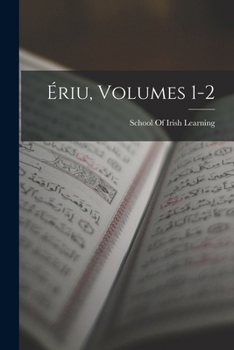 Paperback Ériu, Volumes 1-2 Book