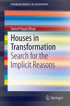Paperback Houses in Transformation: Search for the Implicit Reasons Book