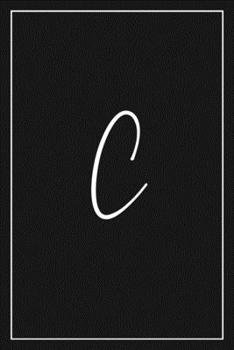 C: Blank Diary Journal with Lined Pages Notebook Pocket Size for Adult To Write in Black Charcoal Matte Cover Sizes 6 X 9 Inches 15.24 X 22.86 Centimetre 110 Pages
