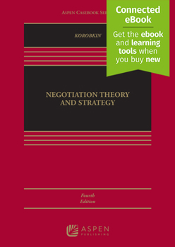 Hardcover Negotiation Theory and Strategy: [Connected Ebook] Book