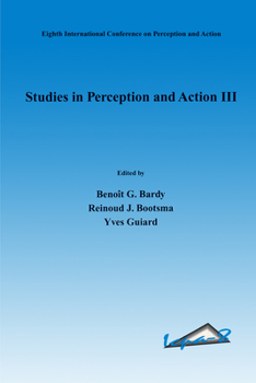 Paperback Studies in Perception and Action III Book