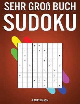 Paperback Sehr Groß Buch Sudoku [German] Book